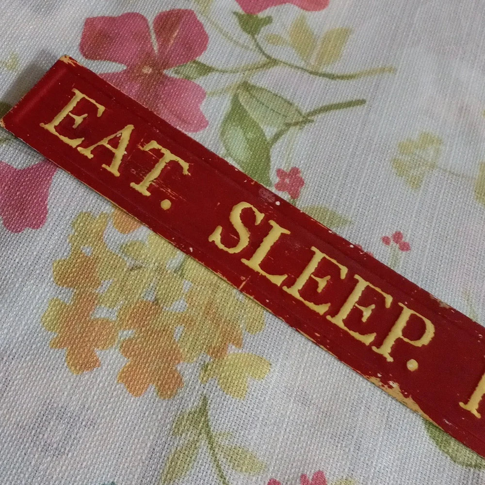 Baseball Decor: Tin Sign, Coat Hook